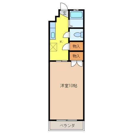 アルカサールの物件間取画像